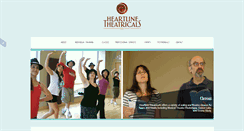 Desktop Screenshot of heartlinetheatricals.com